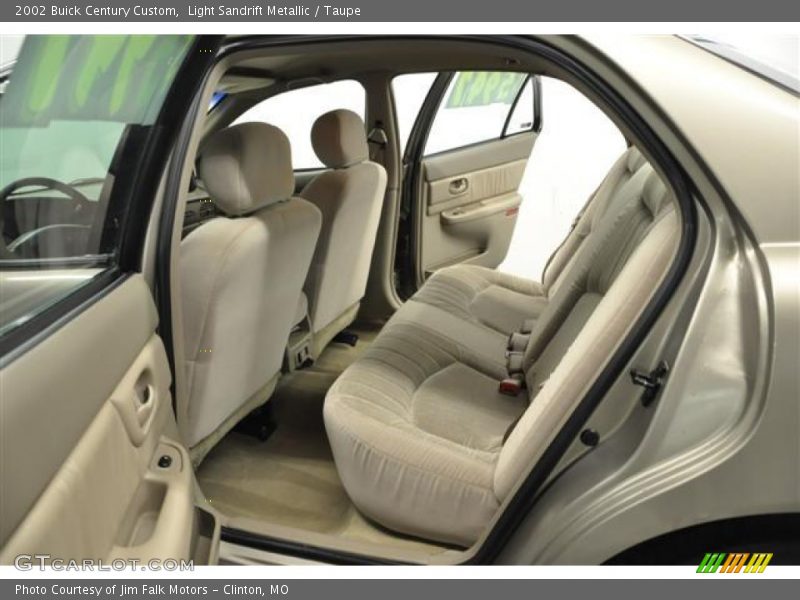 Light Sandrift Metallic / Taupe 2002 Buick Century Custom