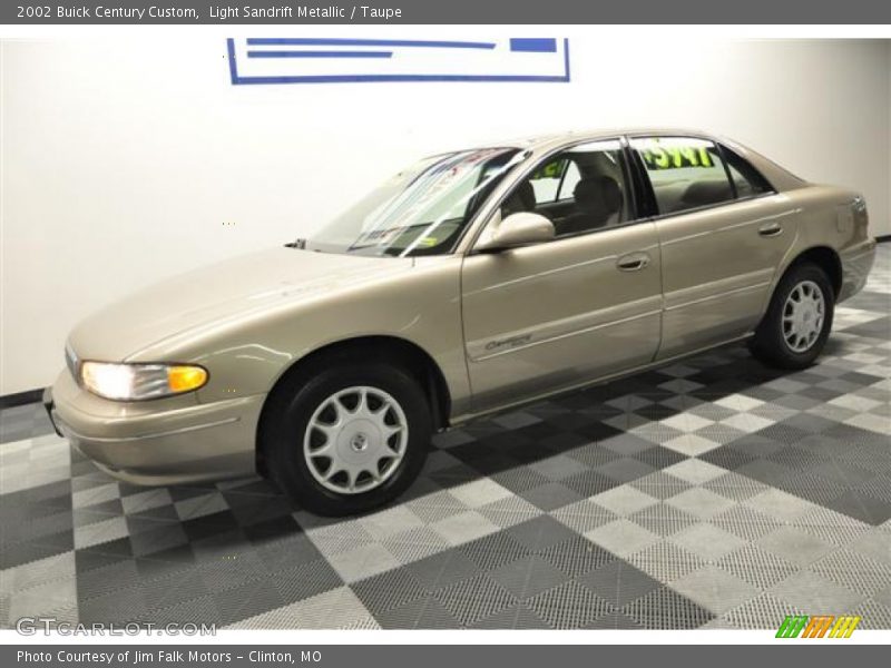 Light Sandrift Metallic / Taupe 2002 Buick Century Custom