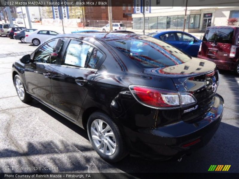 Black Mica / Black 2012 Mazda MAZDA3 i Touring 4 Door