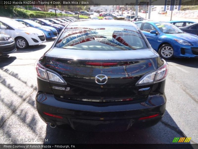 Black Mica / Black 2012 Mazda MAZDA3 i Touring 4 Door