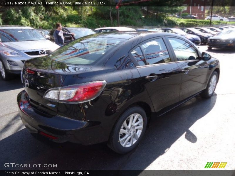 Black Mica / Black 2012 Mazda MAZDA3 i Touring 4 Door