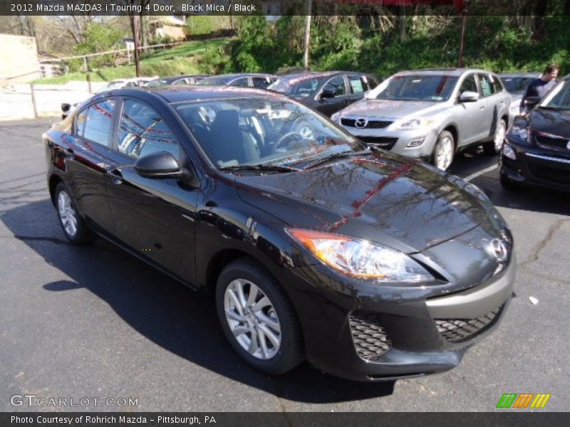 Black Mica / Black 2012 Mazda MAZDA3 i Touring 4 Door