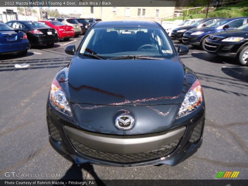Black Mica / Black 2012 Mazda MAZDA3 i Touring 4 Door