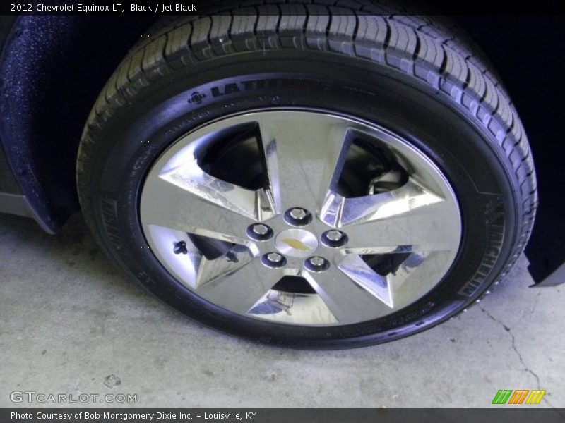 Black / Jet Black 2012 Chevrolet Equinox LT