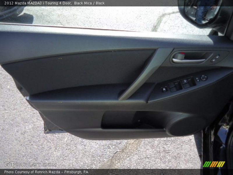 Black Mica / Black 2012 Mazda MAZDA3 i Touring 4 Door