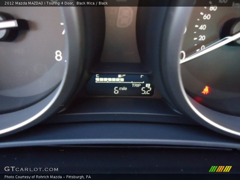 Black Mica / Black 2012 Mazda MAZDA3 i Touring 4 Door