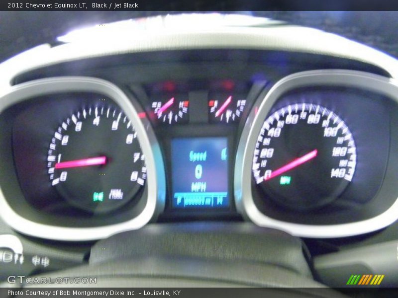 Black / Jet Black 2012 Chevrolet Equinox LT