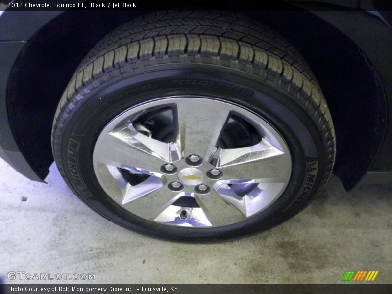 Black / Jet Black 2012 Chevrolet Equinox LT