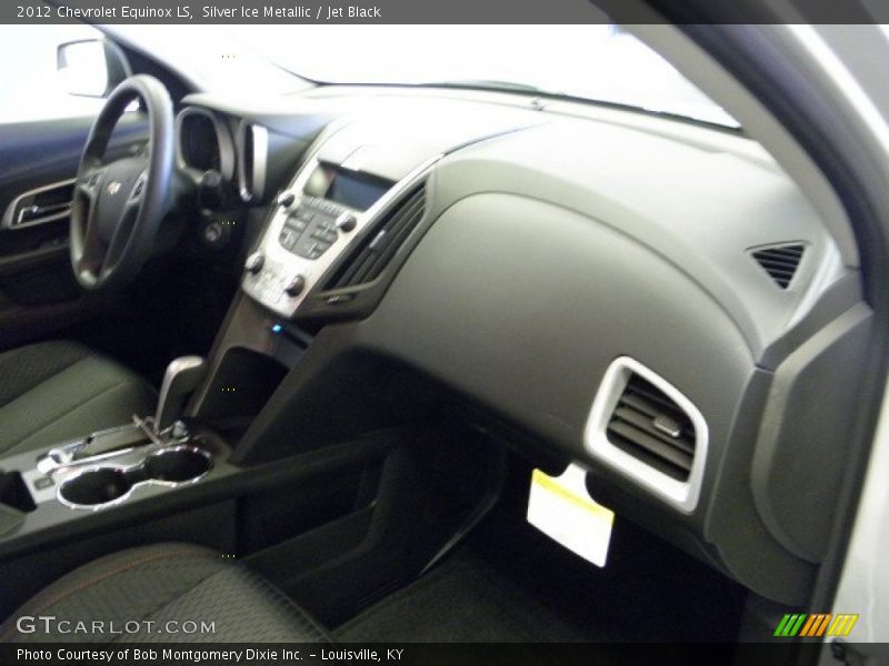 Silver Ice Metallic / Jet Black 2012 Chevrolet Equinox LS