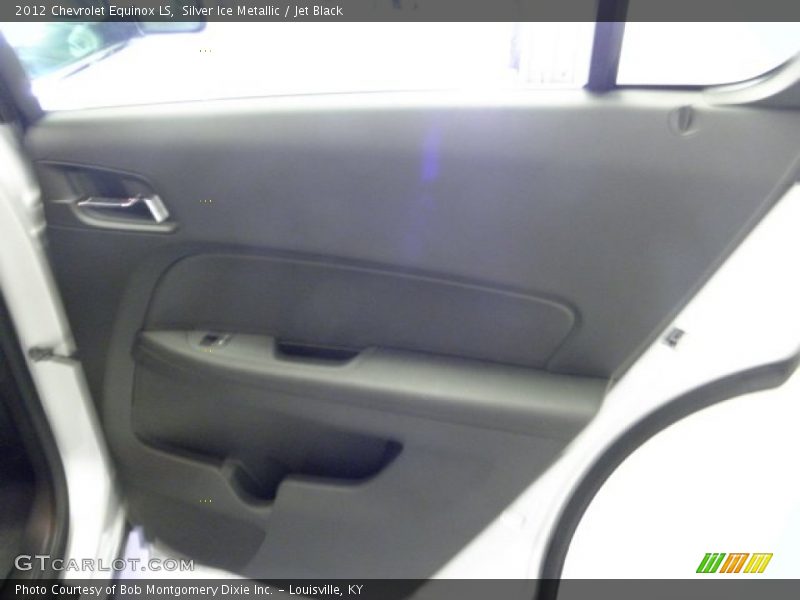 Silver Ice Metallic / Jet Black 2012 Chevrolet Equinox LS