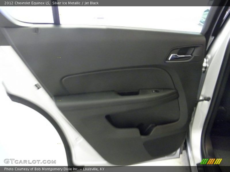 Silver Ice Metallic / Jet Black 2012 Chevrolet Equinox LS