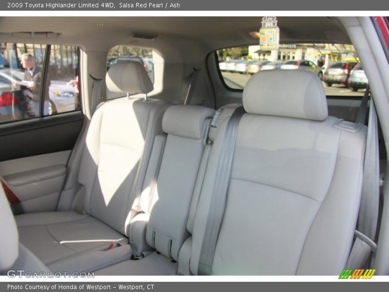 Salsa Red Pearl / Ash 2009 Toyota Highlander Limited 4WD