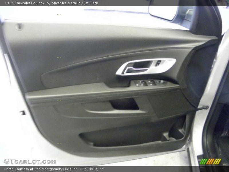 Silver Ice Metallic / Jet Black 2012 Chevrolet Equinox LS