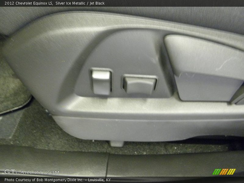 Silver Ice Metallic / Jet Black 2012 Chevrolet Equinox LS
