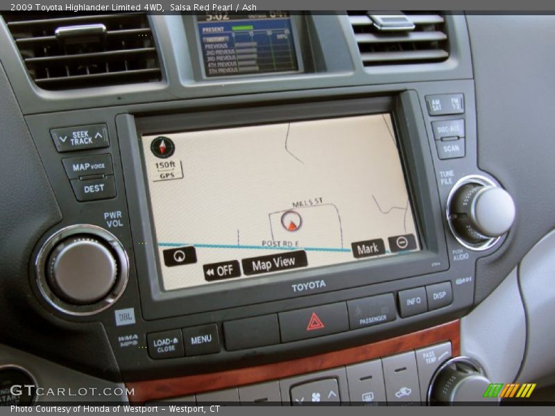 Salsa Red Pearl / Ash 2009 Toyota Highlander Limited 4WD