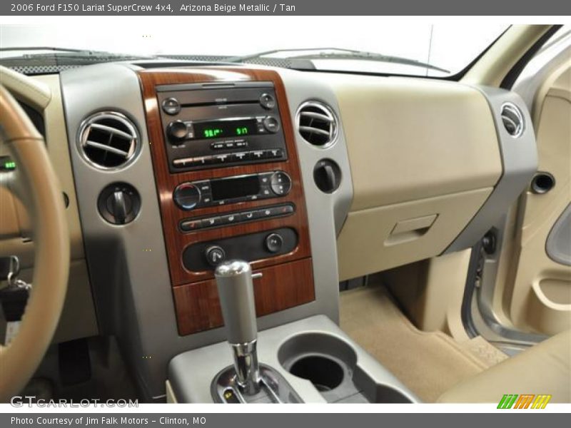 Arizona Beige Metallic / Tan 2006 Ford F150 Lariat SuperCrew 4x4