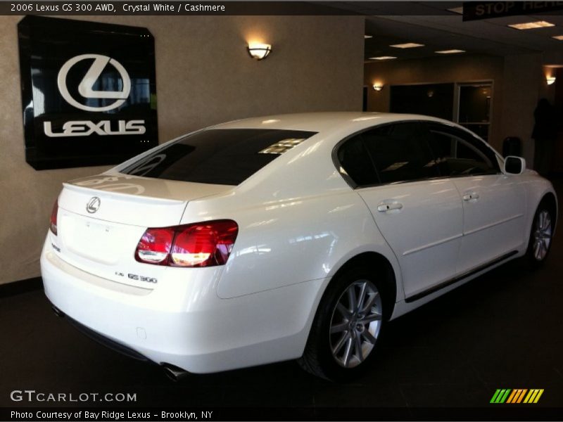 Crystal White / Cashmere 2006 Lexus GS 300 AWD
