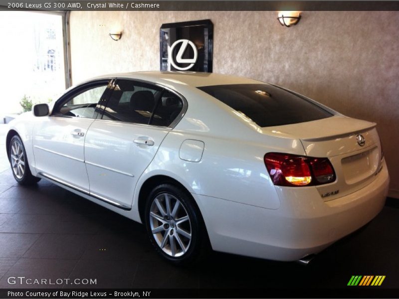 Crystal White / Cashmere 2006 Lexus GS 300 AWD