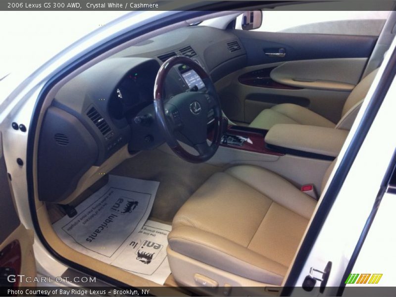 Crystal White / Cashmere 2006 Lexus GS 300 AWD