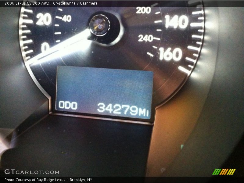 Crystal White / Cashmere 2006 Lexus GS 300 AWD
