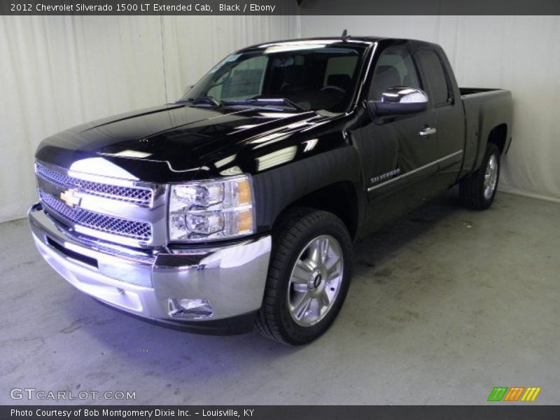 Black / Ebony 2012 Chevrolet Silverado 1500 LT Extended Cab