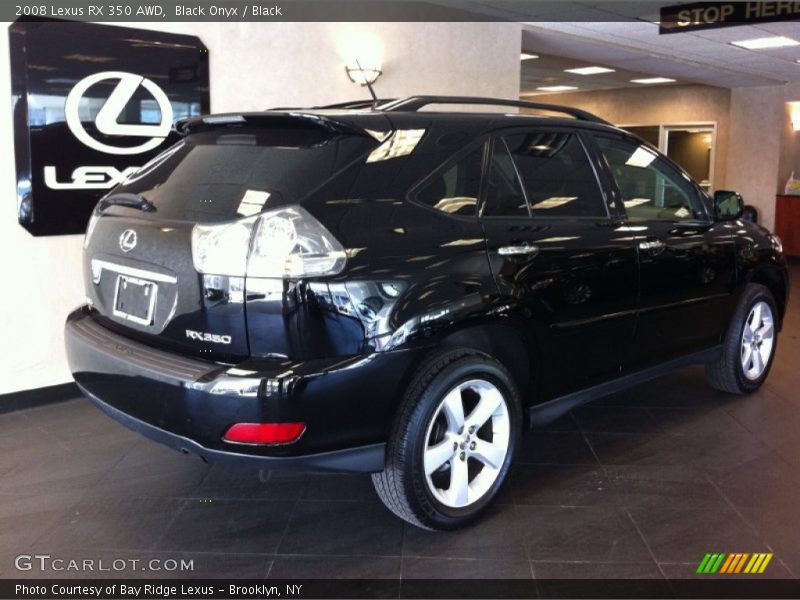 Black Onyx / Black 2008 Lexus RX 350 AWD