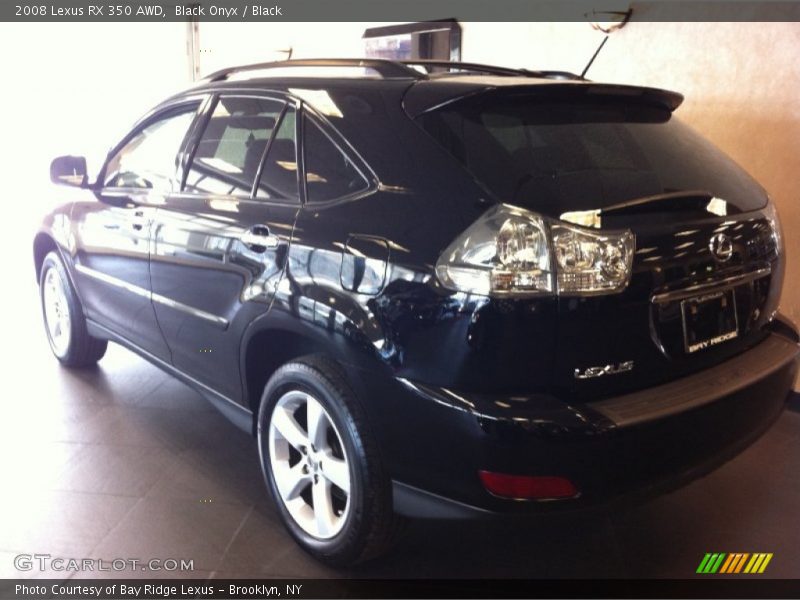 Black Onyx / Black 2008 Lexus RX 350 AWD