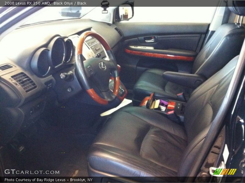 Black Onyx / Black 2008 Lexus RX 350 AWD