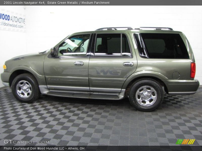 Estate Green Metallic / Medium Parchment 2001 Lincoln Navigator 4x4