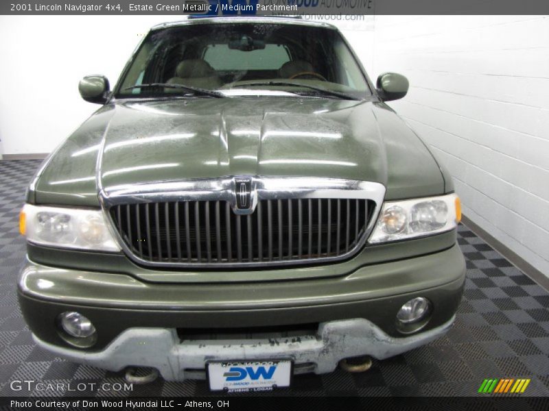 Estate Green Metallic / Medium Parchment 2001 Lincoln Navigator 4x4