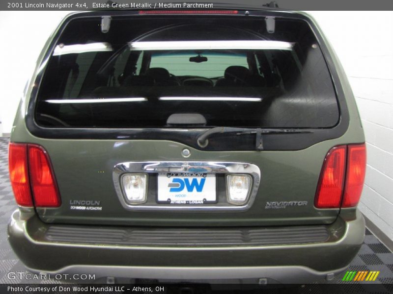 Estate Green Metallic / Medium Parchment 2001 Lincoln Navigator 4x4