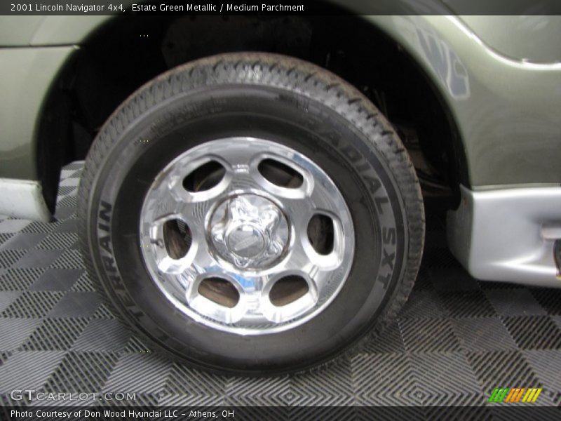 Estate Green Metallic / Medium Parchment 2001 Lincoln Navigator 4x4