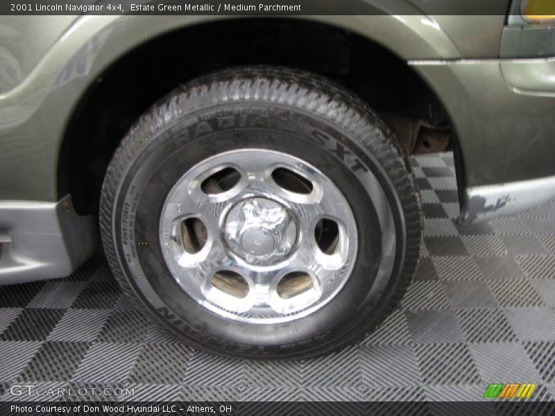 Estate Green Metallic / Medium Parchment 2001 Lincoln Navigator 4x4