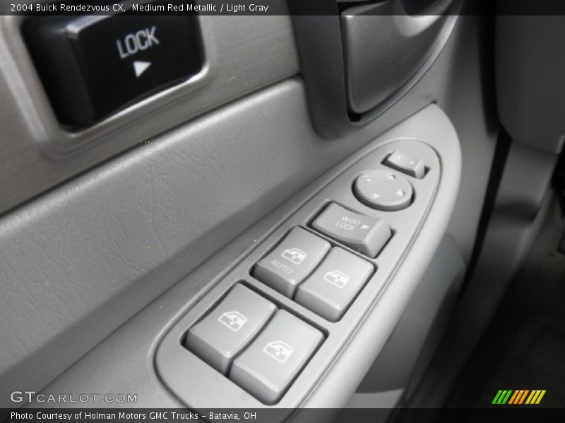 Medium Red Metallic / Light Gray 2004 Buick Rendezvous CX