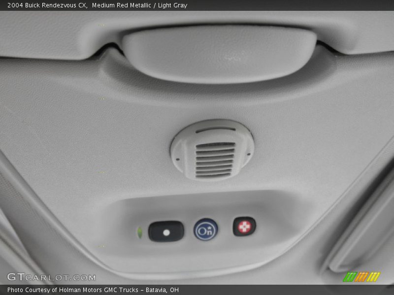 Medium Red Metallic / Light Gray 2004 Buick Rendezvous CX