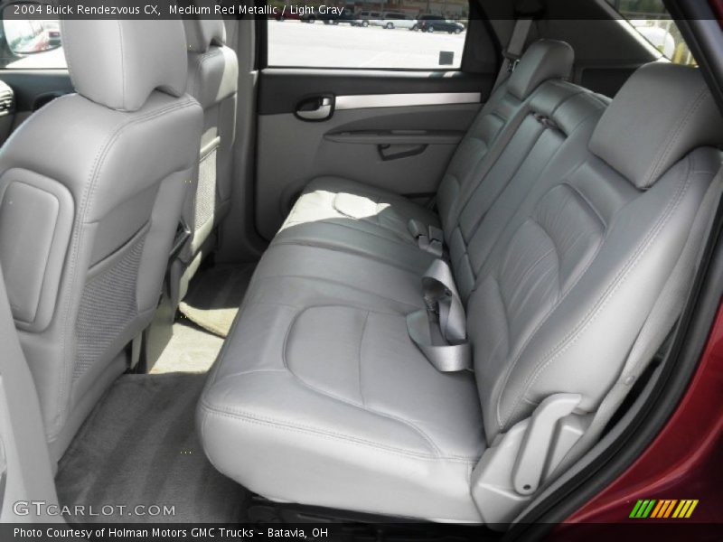 Medium Red Metallic / Light Gray 2004 Buick Rendezvous CX