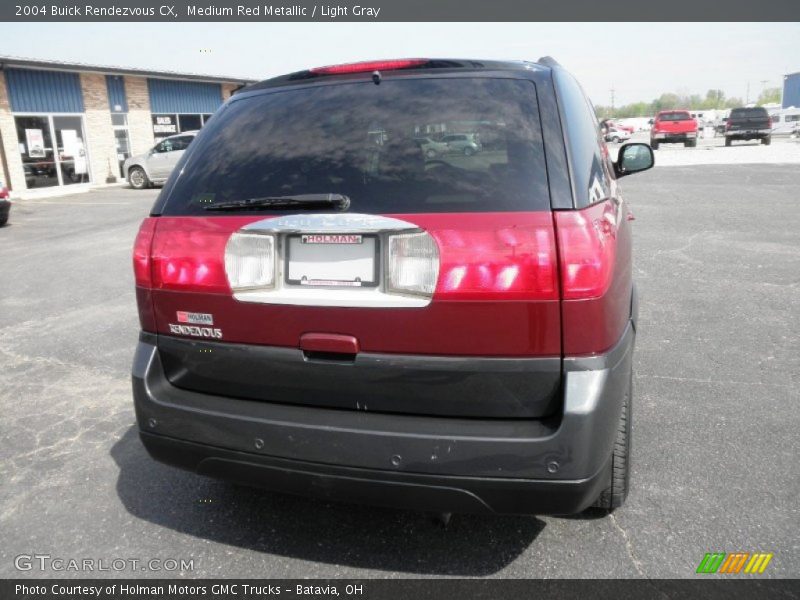 Medium Red Metallic / Light Gray 2004 Buick Rendezvous CX