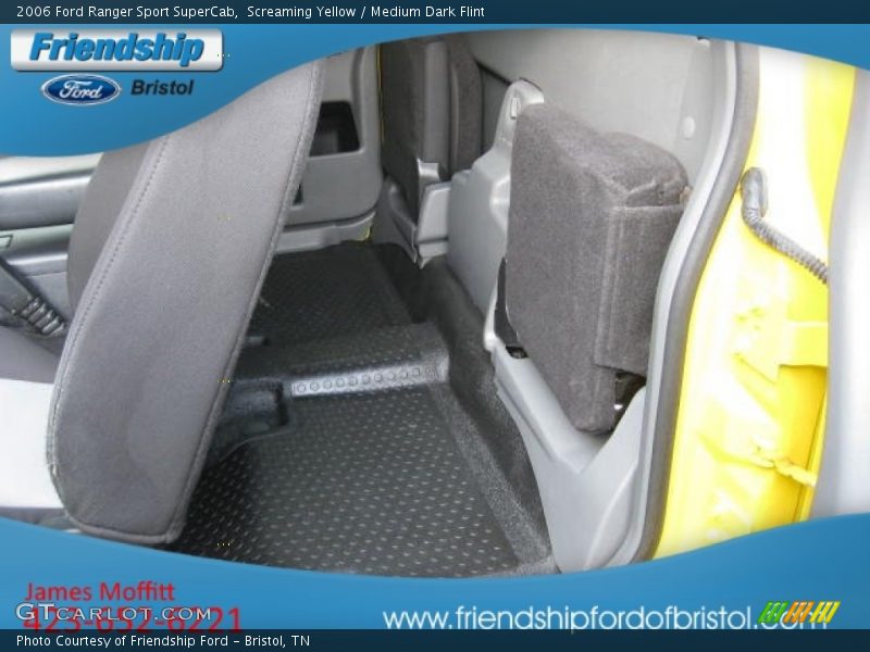 Screaming Yellow / Medium Dark Flint 2006 Ford Ranger Sport SuperCab