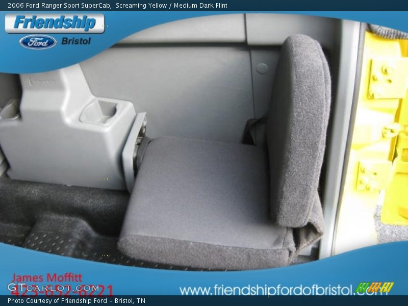 Screaming Yellow / Medium Dark Flint 2006 Ford Ranger Sport SuperCab