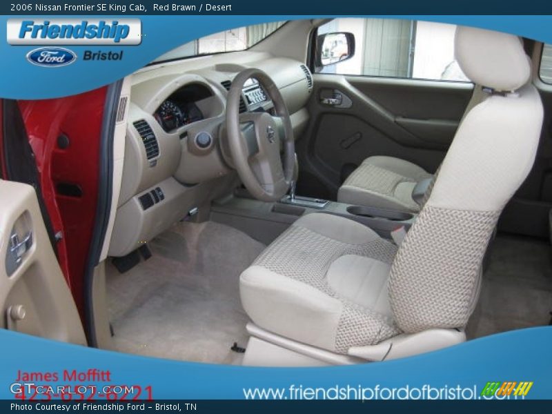 Red Brawn / Desert 2006 Nissan Frontier SE King Cab