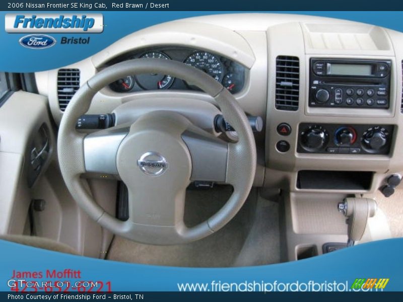 Red Brawn / Desert 2006 Nissan Frontier SE King Cab