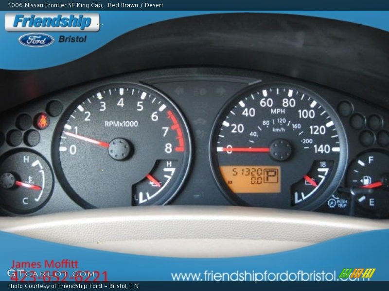 Red Brawn / Desert 2006 Nissan Frontier SE King Cab