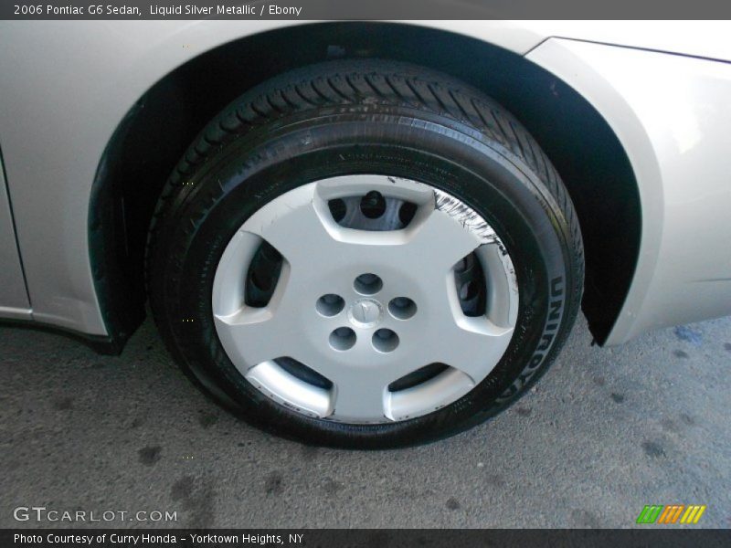 Liquid Silver Metallic / Ebony 2006 Pontiac G6 Sedan