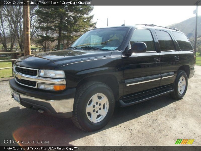 Black / Gray/Dark Charcoal 2004 Chevrolet Tahoe LT 4x4