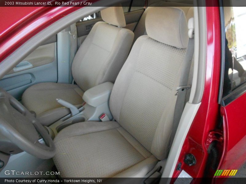 Rio Red Pearl / Gray 2003 Mitsubishi Lancer ES