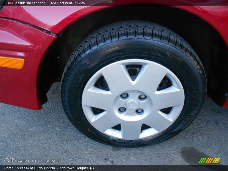 Rio Red Pearl / Gray 2003 Mitsubishi Lancer ES