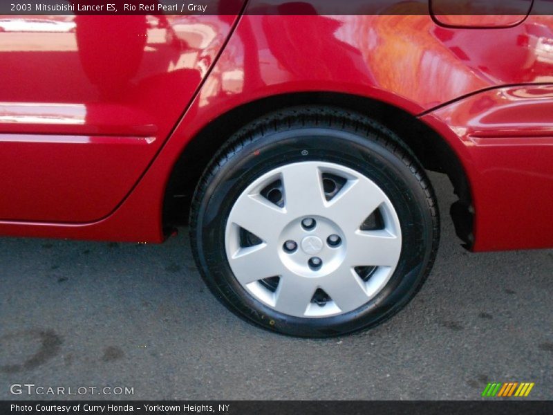 Rio Red Pearl / Gray 2003 Mitsubishi Lancer ES