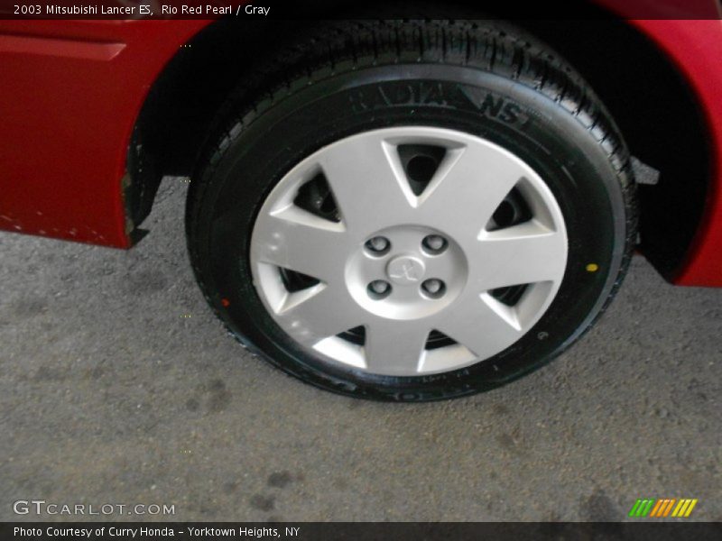Rio Red Pearl / Gray 2003 Mitsubishi Lancer ES