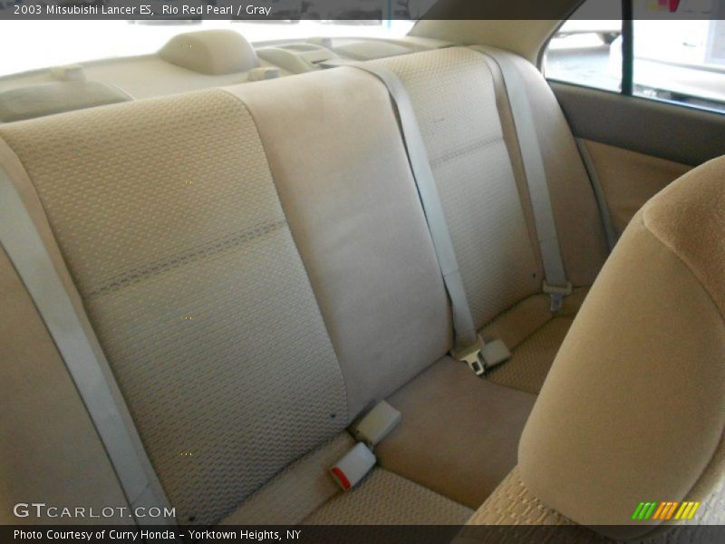 Rio Red Pearl / Gray 2003 Mitsubishi Lancer ES