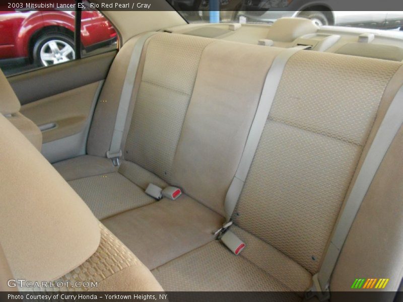 Rio Red Pearl / Gray 2003 Mitsubishi Lancer ES